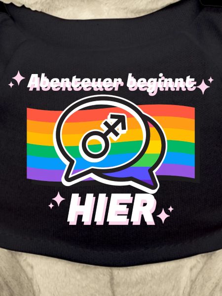Adventure Starts Here Pride Symbol
