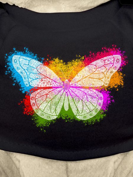 Zentangle-Schmetterling