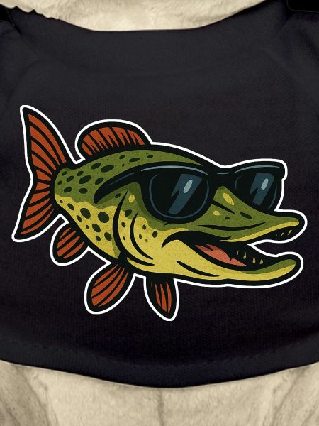 Pike with sunglasses