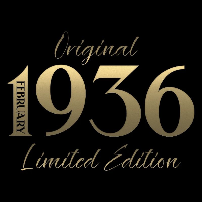 90e anniversaire février 1936 Millésime