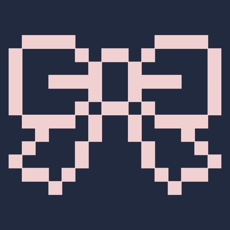 Pink Pixel Bow