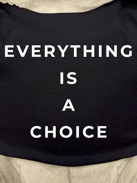 Everything is a choice