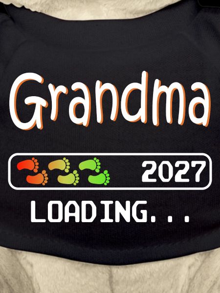 Grandma-to-be 2027 loading future grandmother