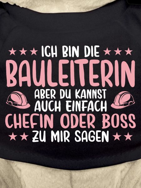 Bauleiterin oder Chefin - Bauleitung