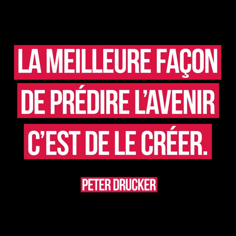 Citation de Peter Drucker — L'Avenir