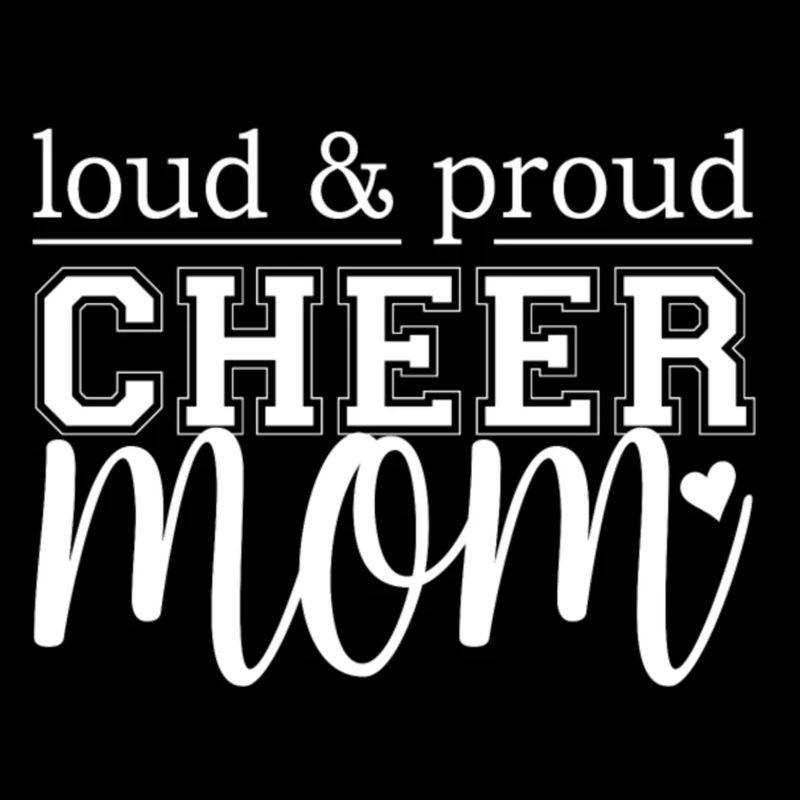 Fier Cheer Mom Maman Cadeau