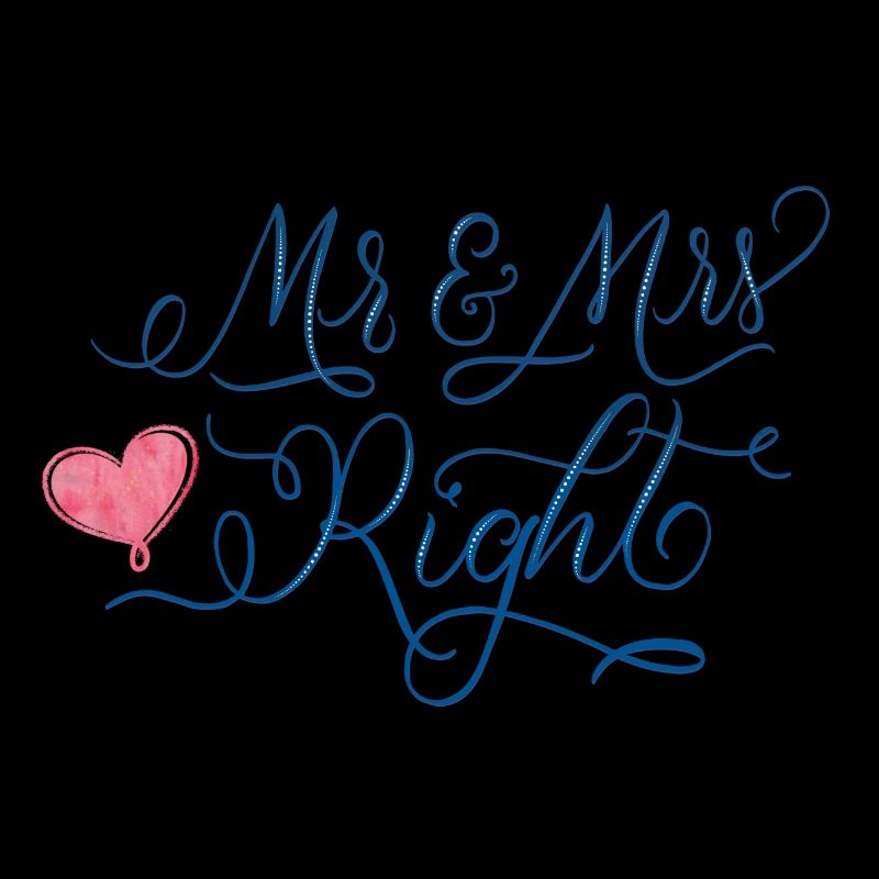 Hochzeit: Mr & Mrs Right