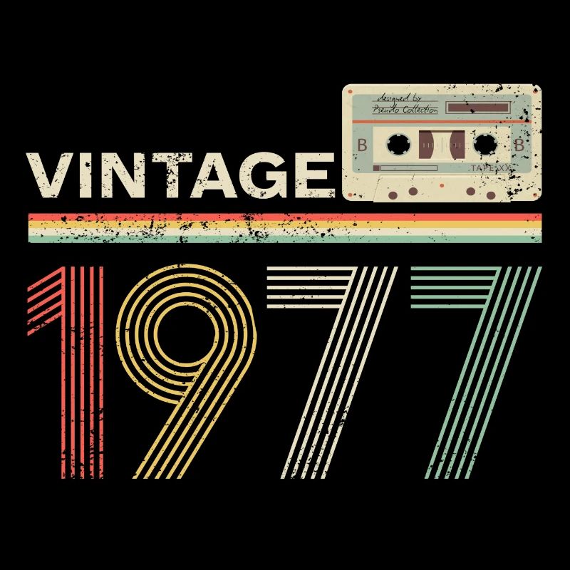 Cassette vintage 1977