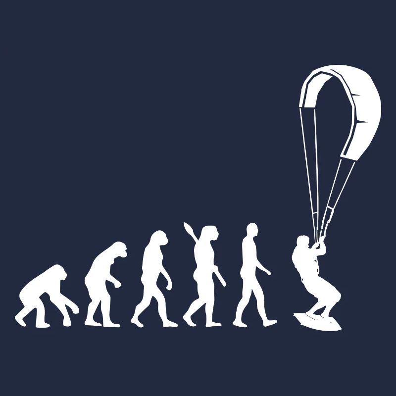 Kitesurfing - Evolution of Man, Darwin