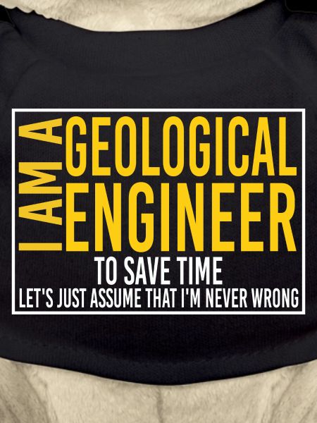 Geological Engineer Time Saver Tee