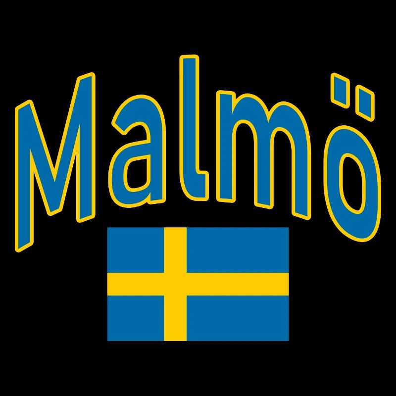 Malmö drapeau suédois