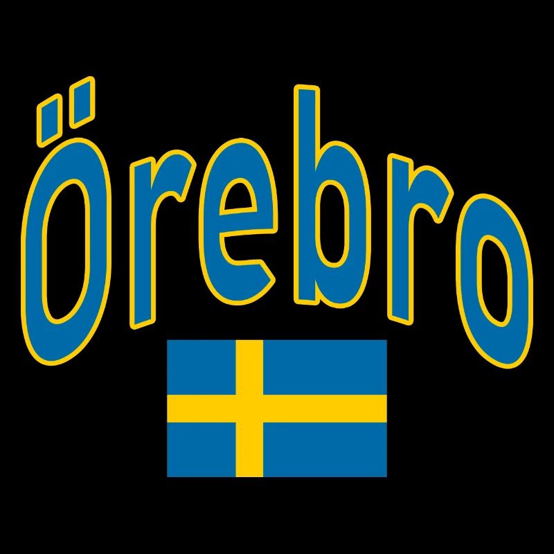 Drapeau suédois d’Örebro