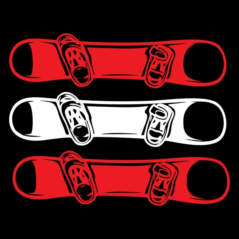 Snowboarder « Freestyle-Snowboard » Autriche
