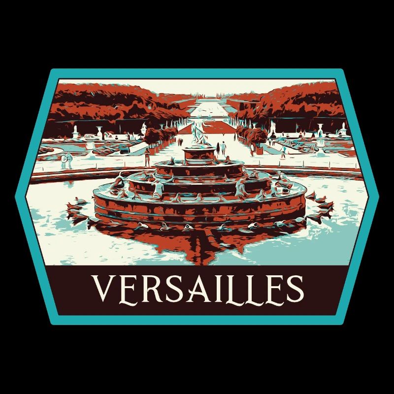 Vue Jardin Château Versailles : Élégance Royale