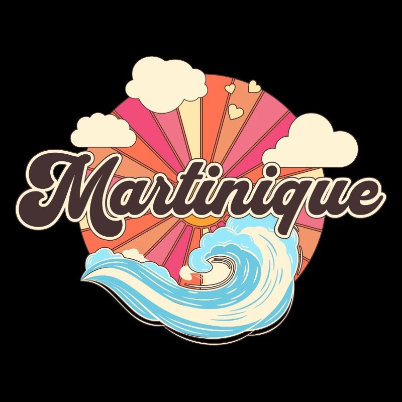 Martinique Caraïbes Rétro Plage