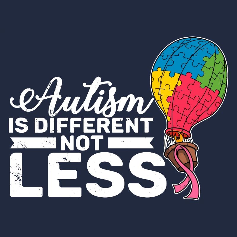 Autism is different not less Autist Puzzleteil