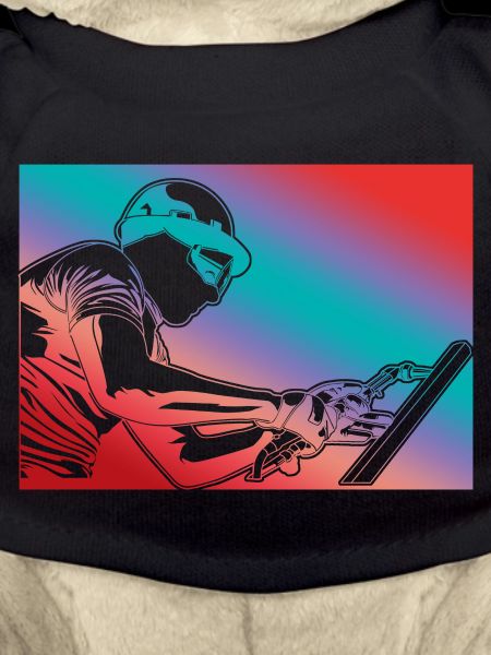 Welder Retro Look
