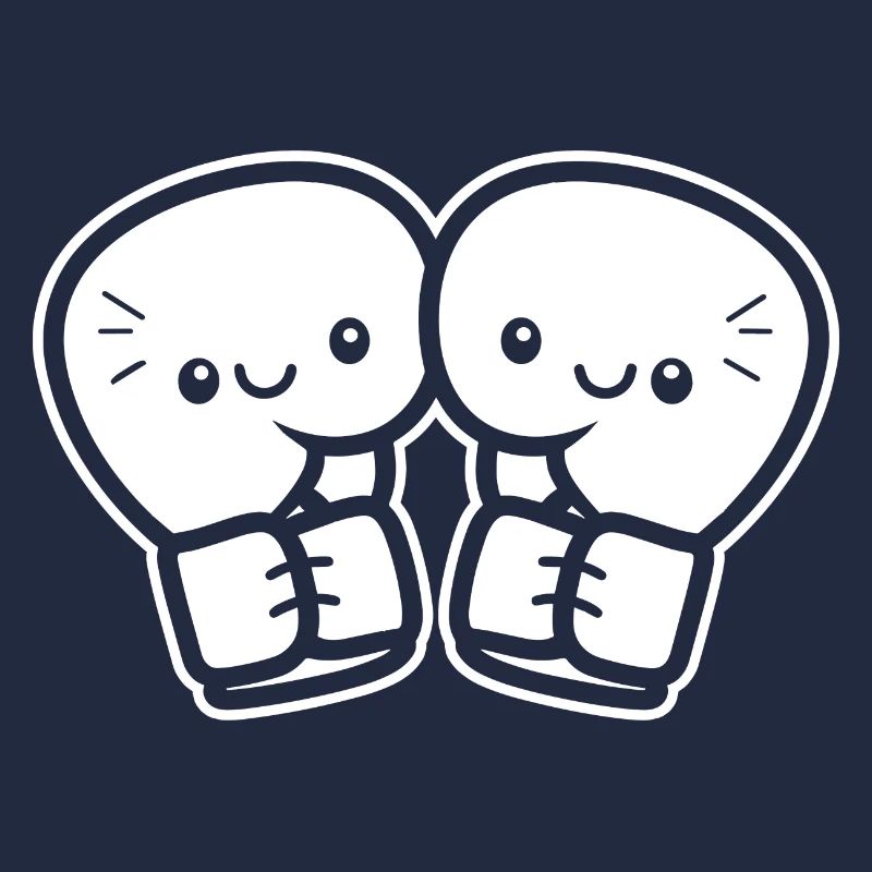 Gants de boxe drôles