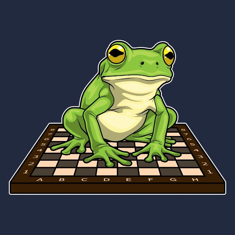 Frog Chessboard Chess Board Game