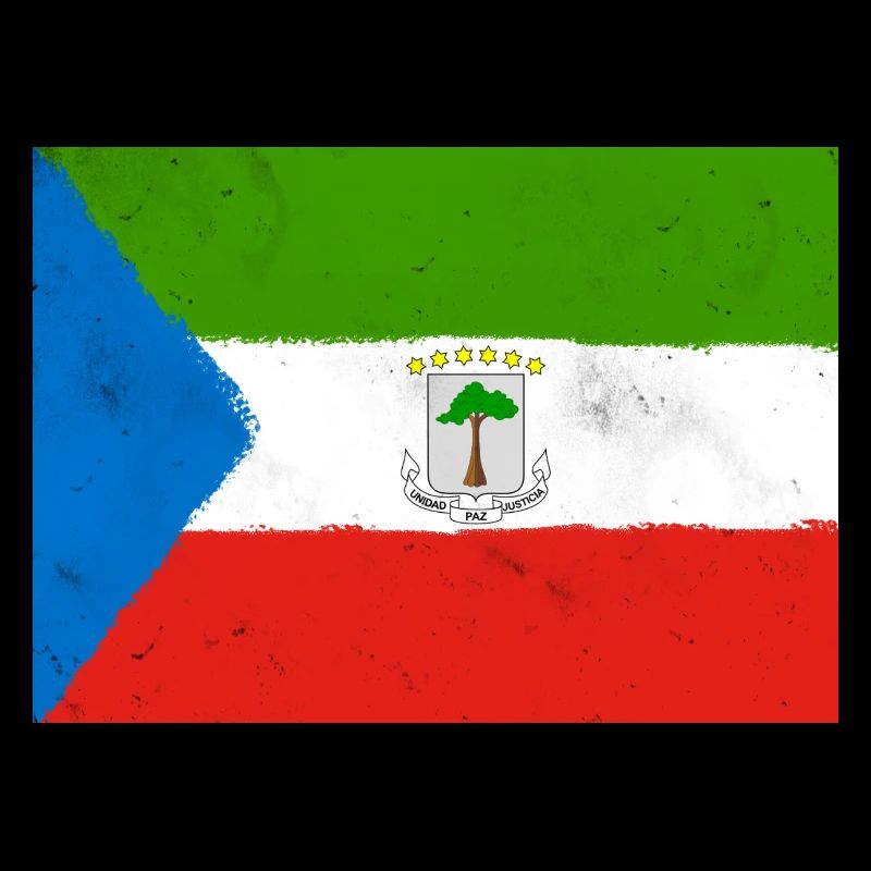Drapeau de la Guinée équatoriale