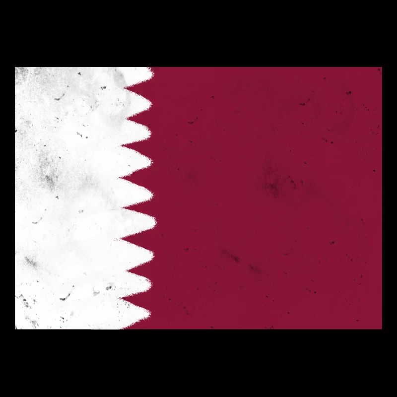 Flagge von Katar