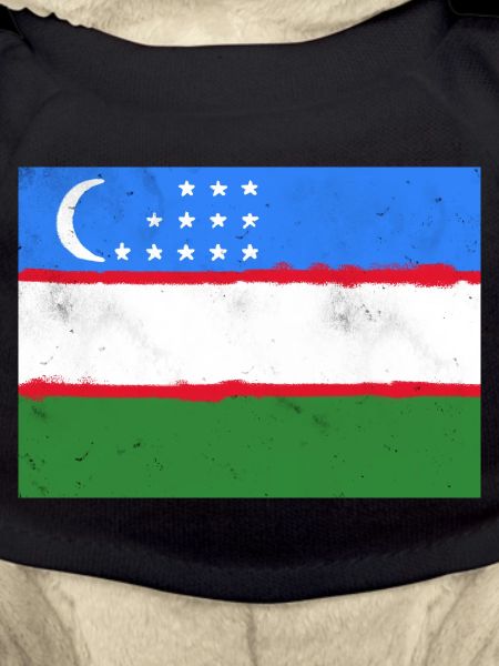Drapeau de l’Ouzbékistan
