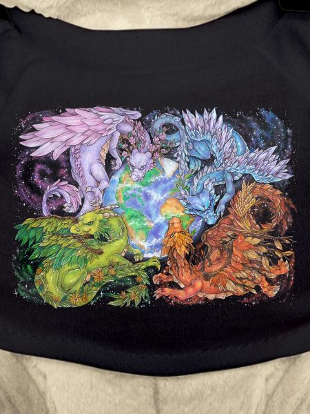 Fantasy Seasons Dragons Earth Mythology