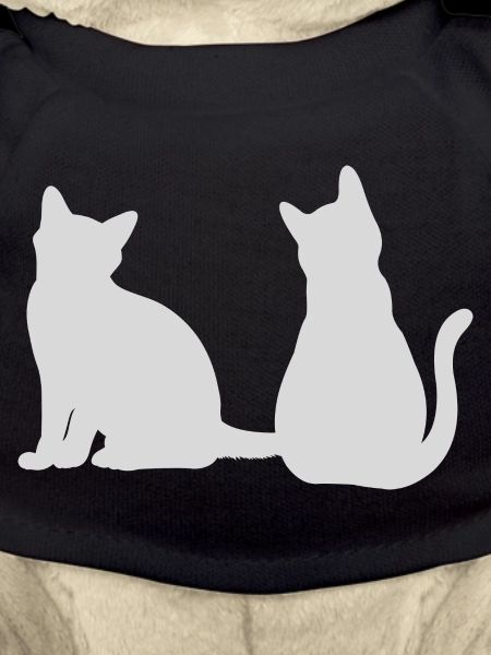 Cats Back to Back Design
