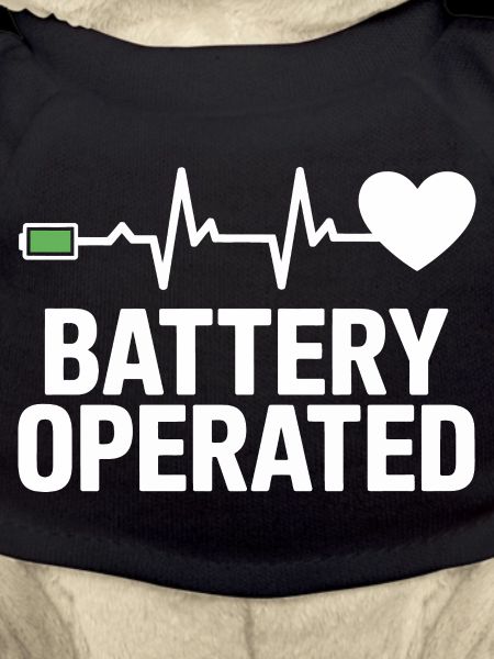 Battery-powered heart signal