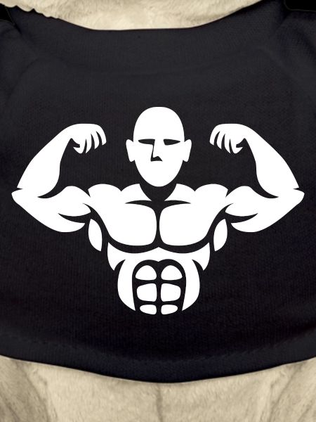 Bodybuilder Silhouette – Muscle Power Design