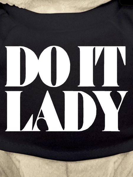 do it lady - weiß