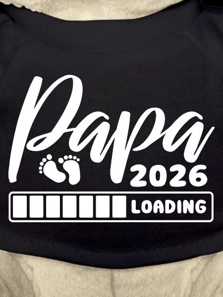 Papa 2026 loading - Schwangerschaft - Geschenk