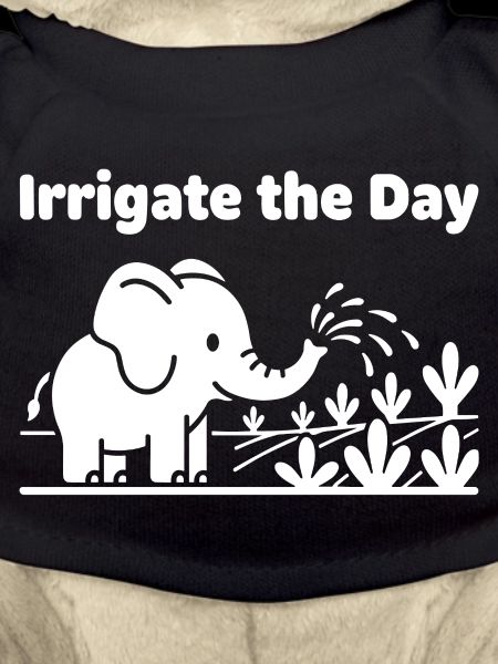 Irrigate the Day: Elephant Watering