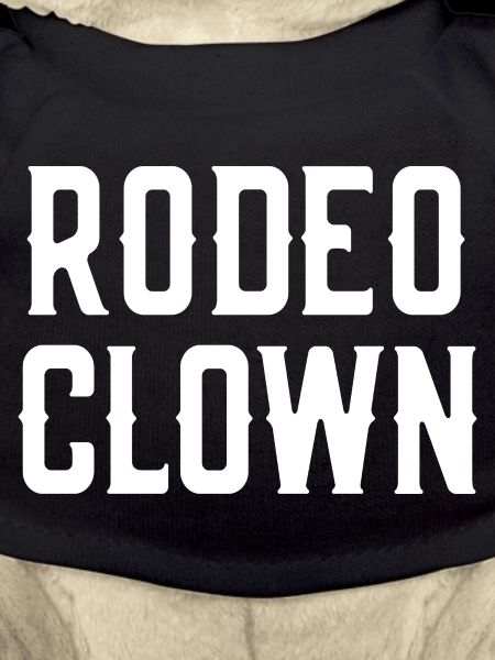 Rodeo-Clown-Kostüm Halloween-Rodeo-Clown