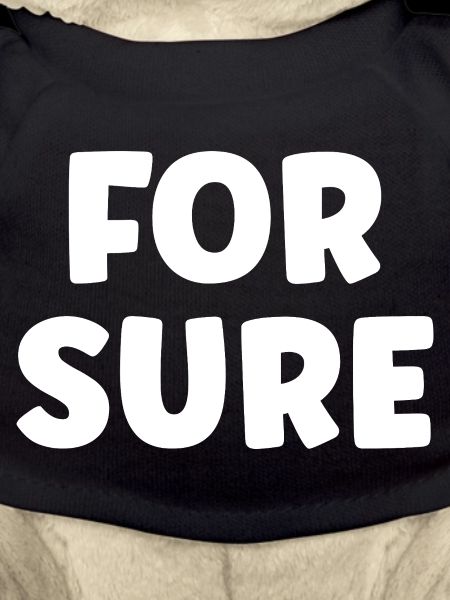 for sure
