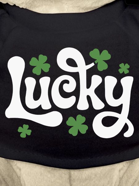Lucky Shamrock Lettering
