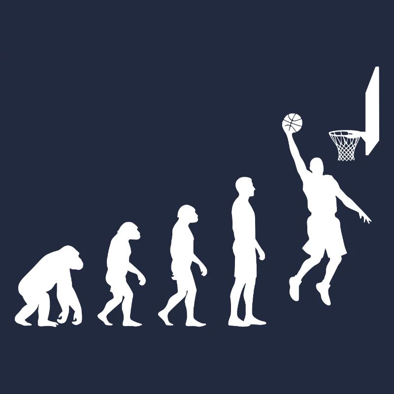 Basketball Dunk Evolution Motiv