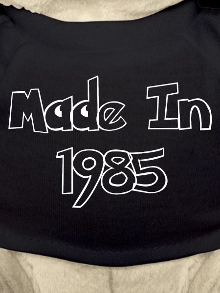 Made In 1985 – Retro Text