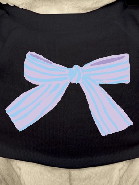 Pastel Bow Blue-Purple