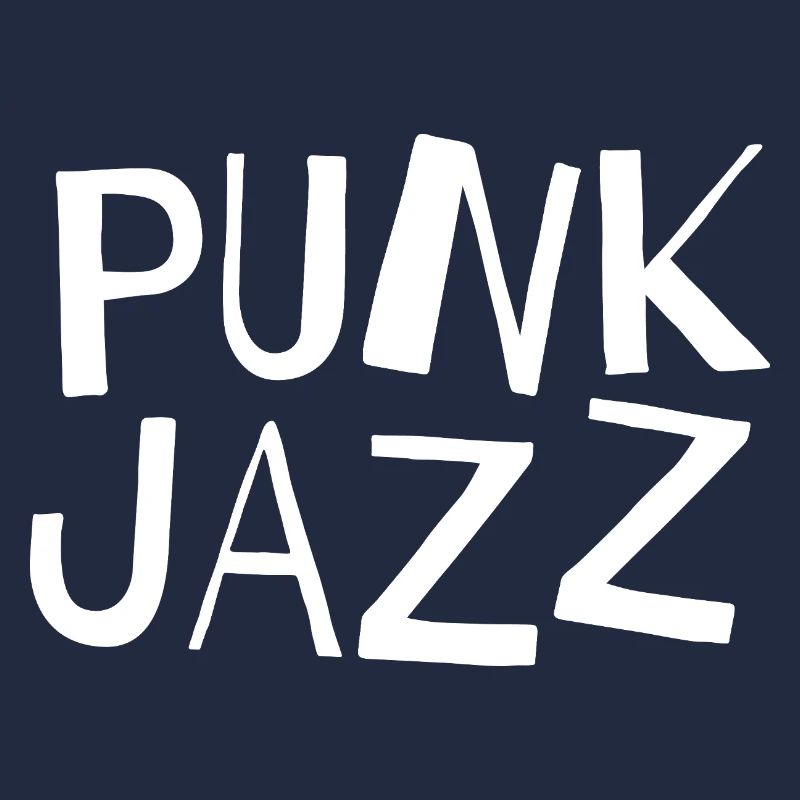 Punk Jazz Typografie-Logo Glyphen