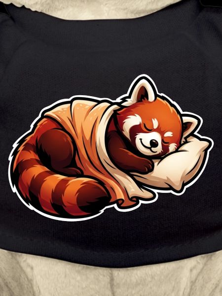 Panda Rouge Endormi