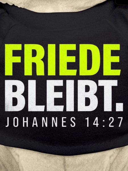 Friede bleibt – Johannes 14,27