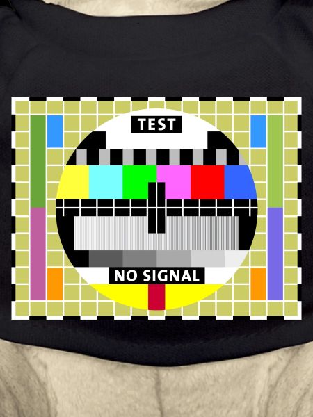 Testbild Fernsehen Bildschirm Sendeschluss Display