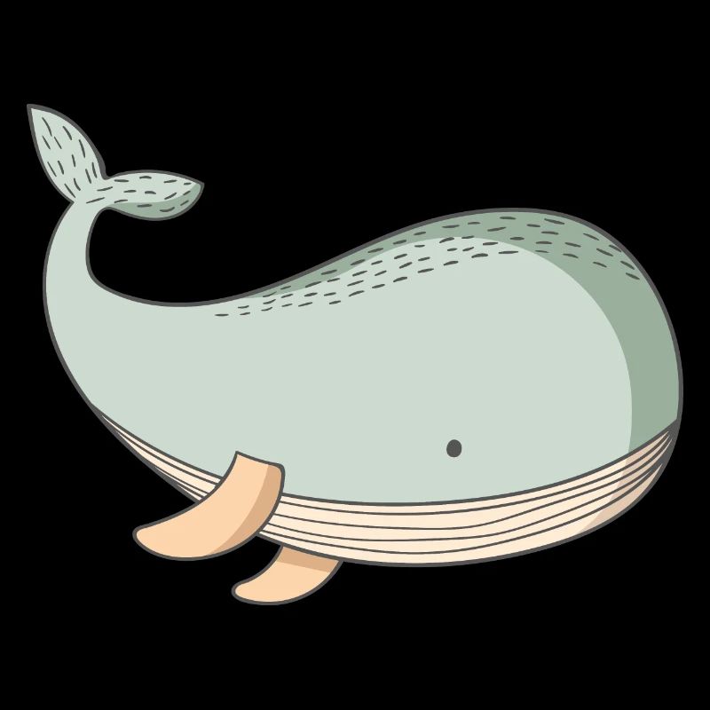 Whale whale motif