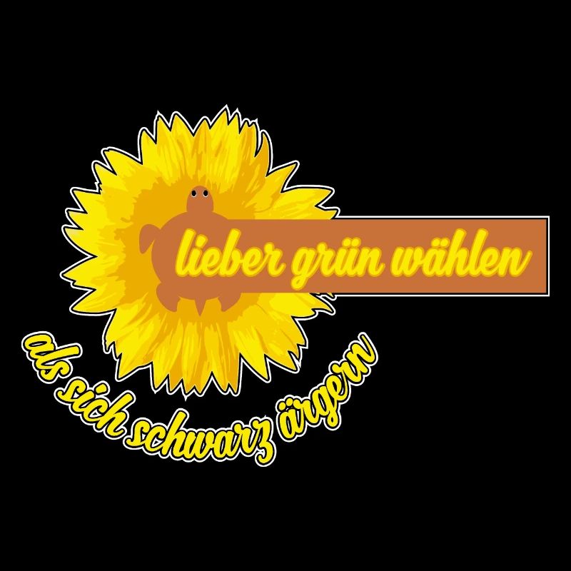 Lieber grün wählen als sich schwarz ärgern