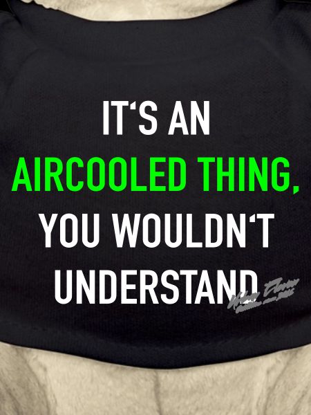 It's an aircooled thing