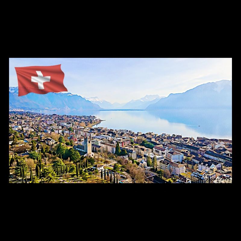 Vevey, Schweiz.