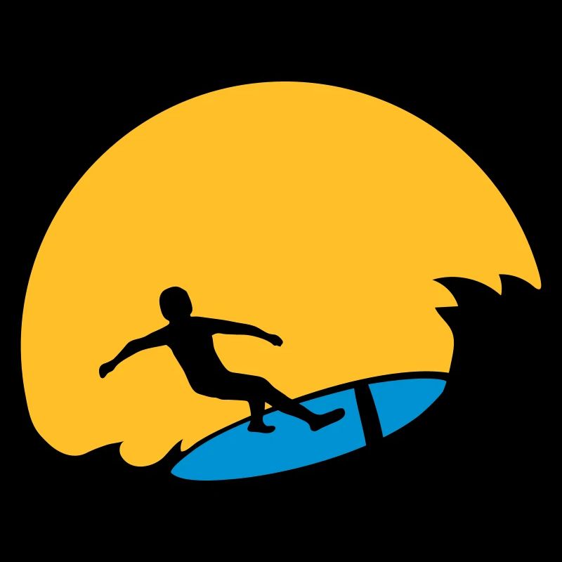 Sonne Welle Surfer