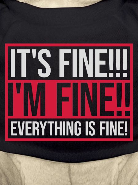 everything is fine quote