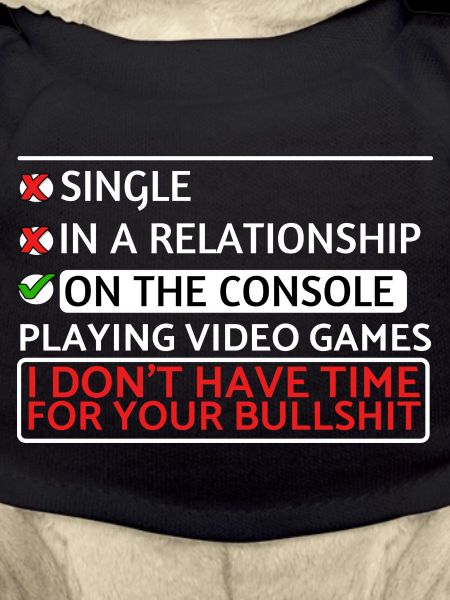 Gamer Single: Console-Only Attitude
